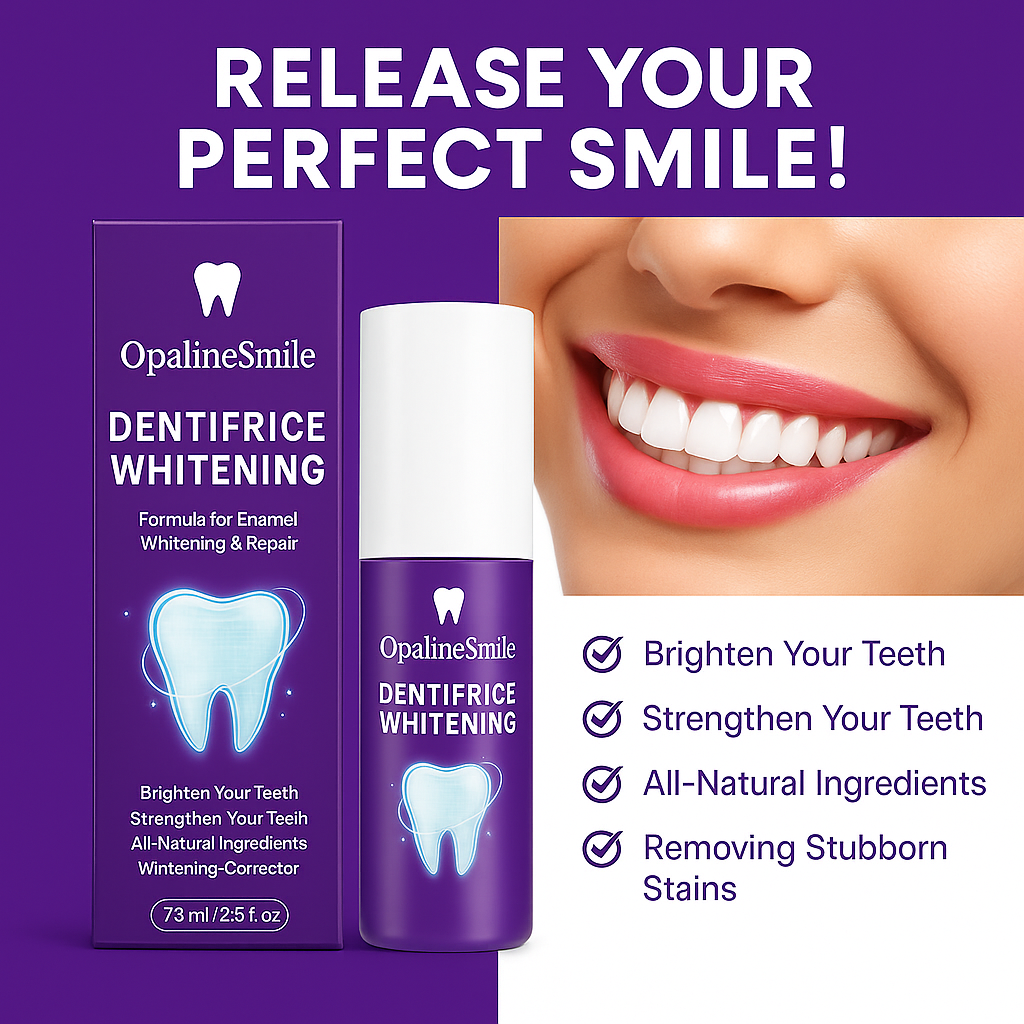 Purple Whitening Toothpaste Opaline Smile™