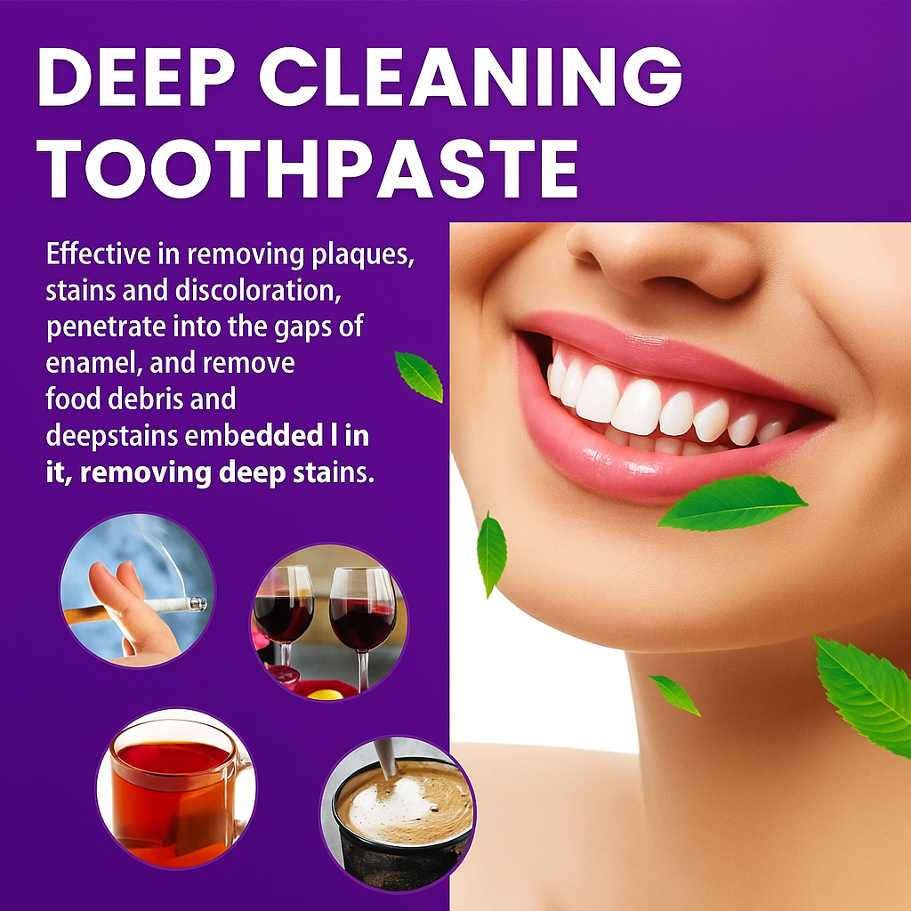 Purple Whitening Toothpaste Opaline Smile™